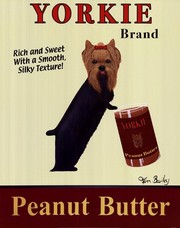 Yorkie Peanut Butter - Art Print by Ken Bailey | Movie Poster Prints from Posterazzi