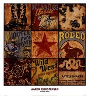 Cowboy Collage - Art Print by Aaron Christensen | Movie Poster Prints from Posterazzi