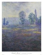 A Meadow in Giverny - Art Print by Claude Monet | Movie Poster Prints from Posterazzi