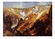 The Grand Canyon Of The Yellowstone - Art Print by Thomas Moran | Movie Poster Prints from Posterazzi