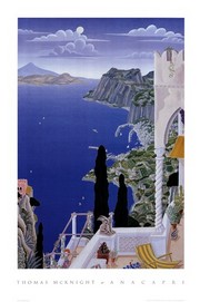 Anacapri - Art Print by Thomas McKnight | Movie Poster Prints from Posterazzi