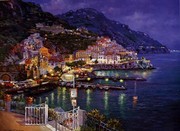 Amalfi Evening - Art Print by Sung Sam Park | Movie Poster Prints from Posterazzi