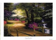 Along The Bridge - Art Print by Egidio Antonaccio | Movie Poster Prints from Posterazzi