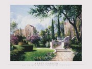 Abbey Garden - Art Print by Art Fronckowiak | Movie Poster Prints from Posterazzi