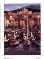 Bayside Harbor I - Art Print by  Furtesen | Movie Poster Prints from Posterazzi