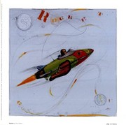 Rocket - Art Print by Paul Gibson | Movie Poster Prints from Posterazzi