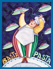 Basta Pasta - Art Print by Dana Simson | Movie Poster Prints from Posterazzi