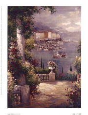Capri Vista I - Art Print by Peter Bell | Movie Poster Prints from Posterazzi