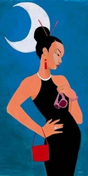 Crescent Moon - Art Print by Jeffrey Milstein | Movie Poster Prints from Posterazzi