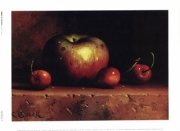 Apples and Cherries - Art Print by Loran Speck | Movie Poster Prints from Posterazzi