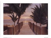 Palm Promenade - Art Print by Diane Romanello | Movie Poster Prints from Posterazzi