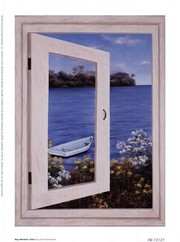 Bay Window Vista I - Art Print by Diane Romanello | Movie Poster Prints from Posterazzi