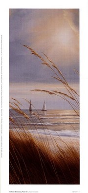 Sailboat Breezeway Panel II - Art Print by Diane Romanello | Movie Poster Prints from Posterazzi