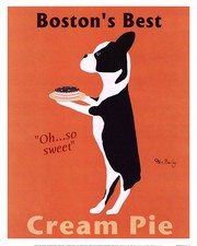 Boston's Best Cream Pie - Art Print by Ken Bailey | Movie Poster Prints from Posterazzi