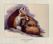 Vixen & Pup - Art Print by Clancy Cherry | Movie Poster Prints from Posterazzi