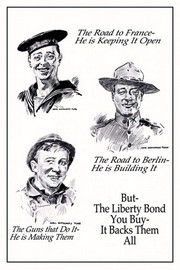 But - The Liberty Bond You Buy - It Backs Them All - Art Print by James Montgomery Flagg | Movie Poster Prints from Posterazzi