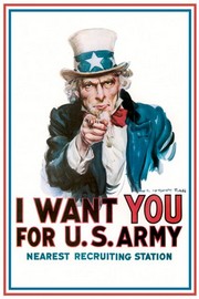 I Want You for the U.S. Army - Art Print by James Montgomery Flagg | Movie Poster Prints from Posterazzi