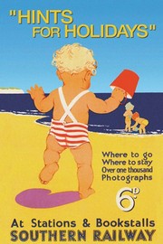 "Southern Railway: """"Hints for Holidays""""" - Art Print by Maeve Harris | Movie Poster Prints from Posterazzi