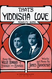 That's Yiddisha Love: Novelty Song - Art Print | Movie Poster Prints from Posterazzi