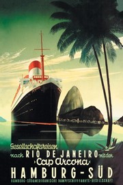 Hamburg to Rio de Janeiro on the Cap Arcona Steamship - Art Print | Movie Poster Prints from Posterazzi