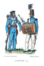 "Seventh Infantry, 1835" - Art Print | Movie Poster Prints from Posterazzi