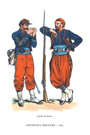 "Louisiana Zouaves, 1861" - Art Print | Movie Poster Prints from Posterazzi