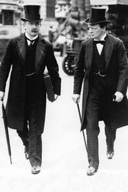 "Lloyd George with Churchill, London" - Art Print | Movie Poster Prints from Posterazzi