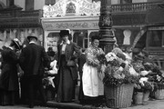 "Flower Sellers, London" - Art Print | Movie Poster Prints from Posterazzi
