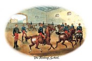 Riding School - Art Print by Richard Simkin | Movie Poster Prints from Posterazzi