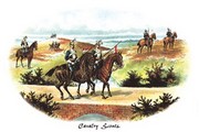 Cavalry Scouts - Art Print by Richard Simkin | Movie Poster Prints from Posterazzi