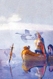 Arthur and Excalibur - Art Print by Newell Convers Wyeth | Movie Poster Prints from Posterazzi