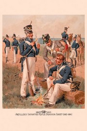 "Artillery, Infantry, Rifle, Dragoon and Cadet 1813-1816" - Art Print by H. A. Ogden | Movie Poster Prints from Posterazzi