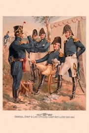 "General Staff and Line Officers, Light Artillery" - Art Print by H. A. Ogden | Movie Poster Prints from Posterazzi