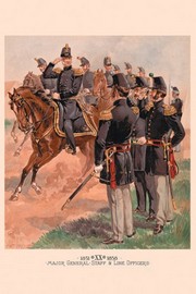 "Major General, Staff and Line Officers #2" - Art Print by H. A. Ogden | Movie Poster Prints from Posterazzi