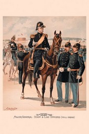 H. A. Ogden Major General, Staff & Line Officers (Full Dress) 12 x 18 Poster Print
