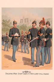 "Enlisted Men, Staff & Artillery (Full Dress)" - Art Print by H. A. Ogden | Movie Poster Prints from Posterazzi