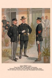 Field Blouse for General Officers; Undress Uniform for Officers and Enlisted Men;  White Cap and Summer Coat and Trousers for Of - Art Print by H. A. Ogden | Movie Poster Prints from Posterazzi