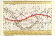 Celestial Planisphere or Map of the Heavens - Art Print by W. G. Evans | Movie Poster Prints from Posterazzi