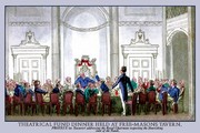 Theatrical Fund Dinner Held at Freemasons Tavern - Art Print by Pierce Egan | Movie Poster Prints from Posterazzi