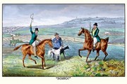 Horsemen Greeting - Art Print by Henry Thomas Alken | Movie Poster Prints from Posterazzi