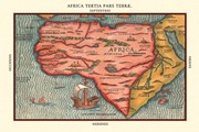 Africa Tertia Pars Terrae - Art Print by Heinrich Bunting | Movie Poster Prints from Posterazzi