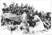 Red Cross Worker in Vietnam with Soldiers - Art Print | Movie Poster Prints from Posterazzi