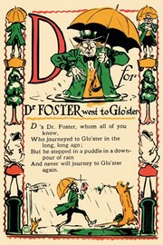 D for Dr. Foster Went to Gloster - Art Print by Tony Sarge | Movie Poster Prints from Posterazzi