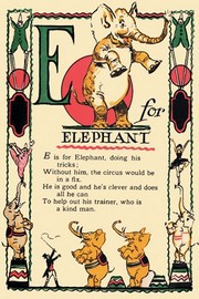 E for Elephant - Art Print by Tony Sarge | Movie Poster Prints from Posterazzi