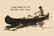 "10,000 Miles In An 1922 """"Old Town Canoe""""" - Art Print | Movie Poster Prints from Posterazzi