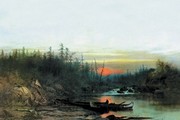 Indian Camp - Art Print by Albert Bierstadt | Movie Poster Prints from Posterazzi