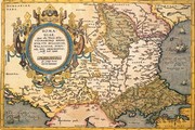 Map of the Balkans - Art Print by Abraham Ortelius | Movie Poster Prints from Posterazzi