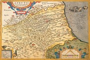 Map of Northeastern Italy - Art Print by Abraham Ortelius | Movie Poster Prints from Posterazzi