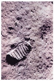 First Step on the Moon - Art Print by  Nasa | Movie Poster Prints from Posterazzi
