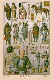 Japan - Ainos Military Costume - Art Print by Auguste Racinet | Movie Poster Prints from Posterazzi